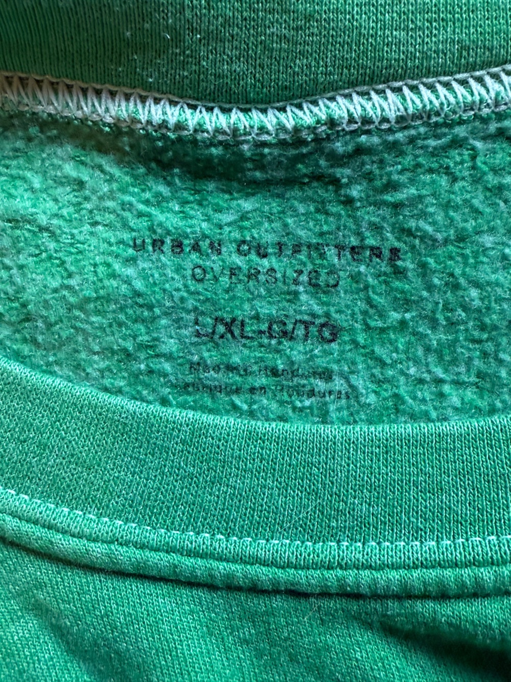 Urban Outfitters Oversized “Follow Your Soul” Crew Neck. Size L/XL. - Picture 3 of 4